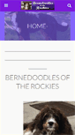 Mobile Screenshot of bernedoodlesoftherockies.com